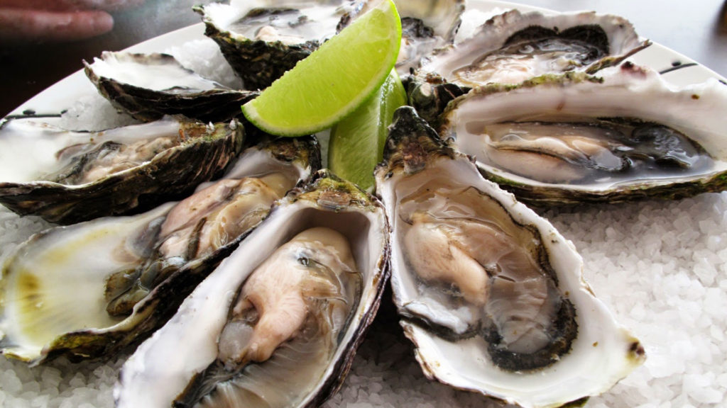 ostras, caius apicius alimentos afrodisíacos