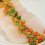 tiradito de robalo, victor moreno
