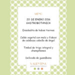 valentina inglessis, menu gastrobotanico, tarot, merida