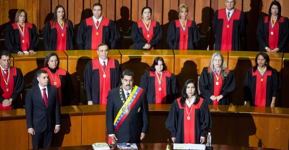 Tribunal Supremo y Maduro