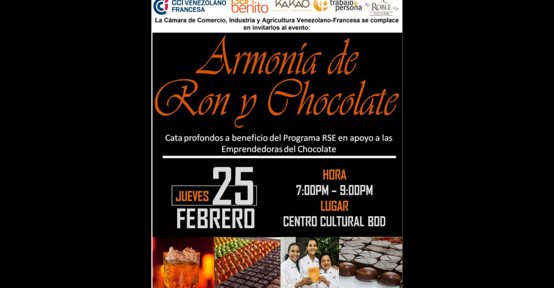 cata, chocolate, ron, bod