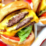 in n out, hamburgers