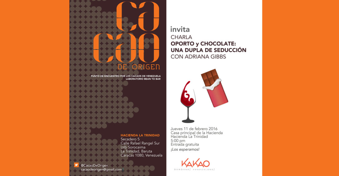 cacao de origen, adriana gibbs, chocolate, oporto