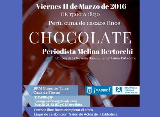 cata de chocolates peruanos, helen lopez, madrid