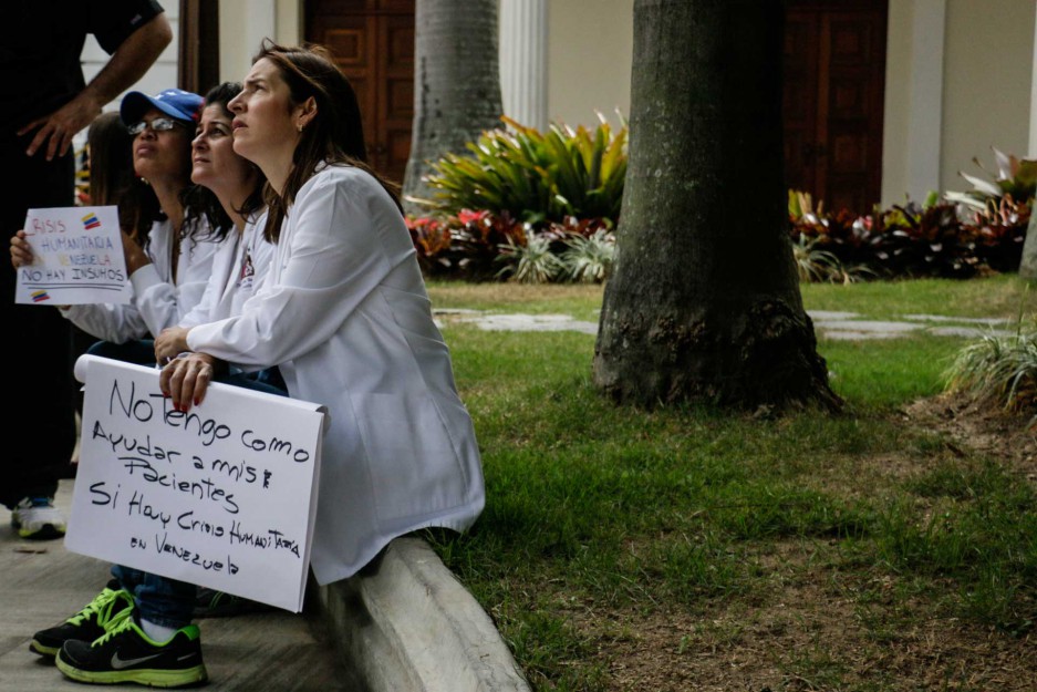 Manifestación Médicos Asamblea Nacional