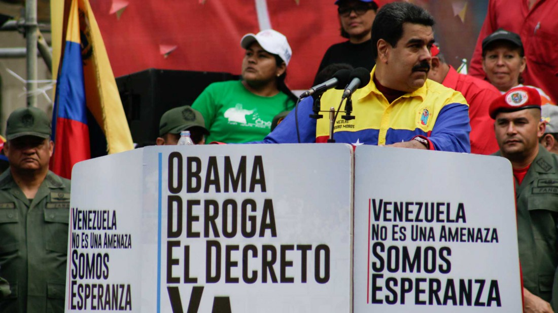 MaduroDecretoObamaMarchaChavismoOleary
