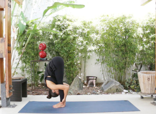 Uttanasana, yoga, nena knafe, all you can yoga