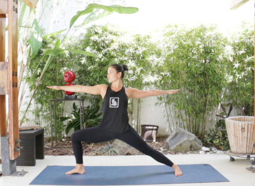 virabhadrasana, yoga, all you can yoga, nena knafo
