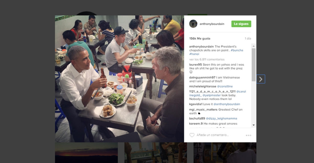 anthony bourdain, barack obama