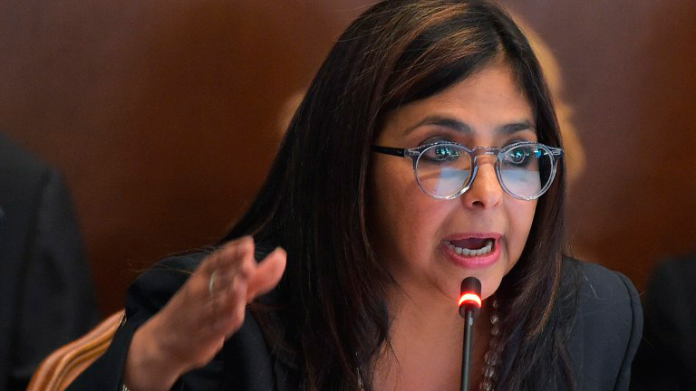 EEUU se sorprendió por la visita de Delcy Rodríguez a España