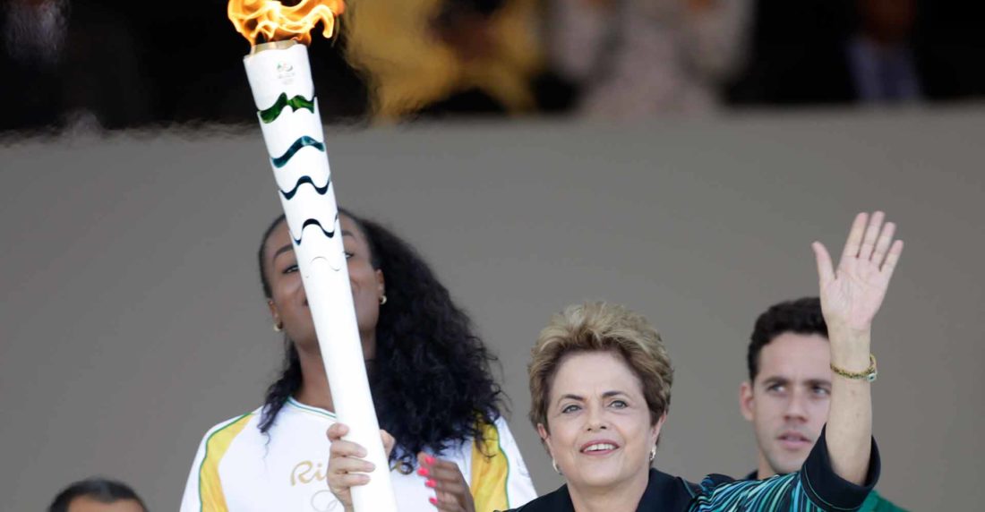 Dilma Rousseff, Río 2016