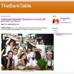 the bare table, venezuela on our minds