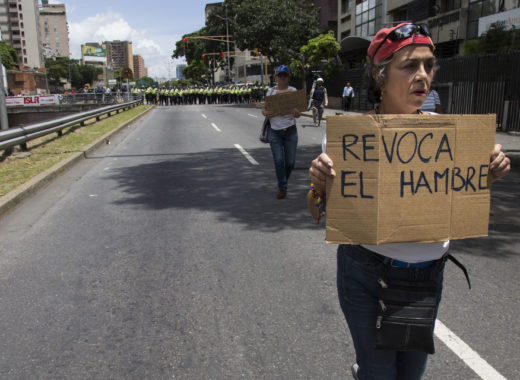 Marcha Oposicion Libertador