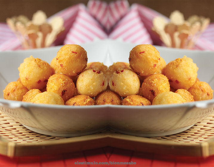 BOLITAS DE QUESO