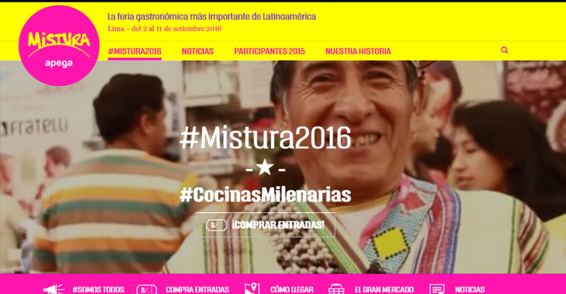 mistura 2016, apega, perú