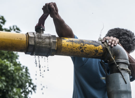 Llenado de cisternas