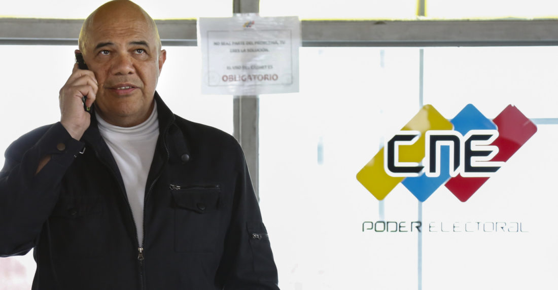 Chuo Torrealba CNE