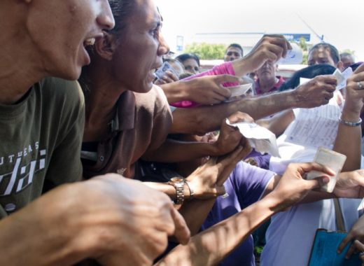 Cola en Maracaibo