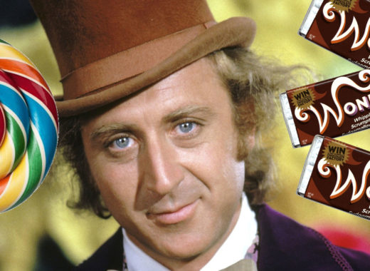 GENE WILDER, WILLY WONKA, CHOCOLATE