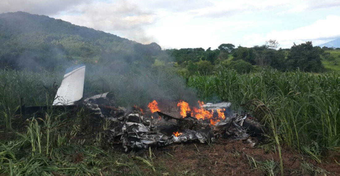siniestro de avioneta en Yaritagua