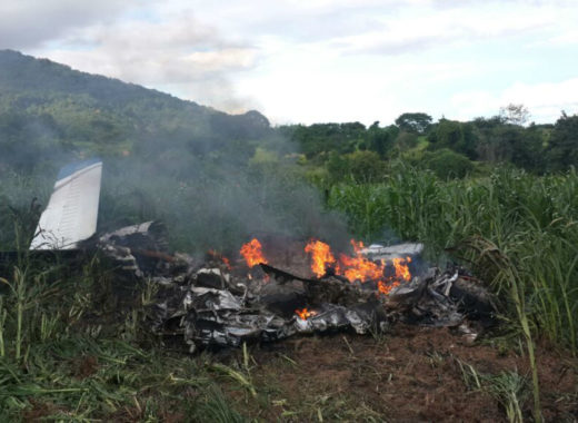 siniestro de avioneta en Yaritagua