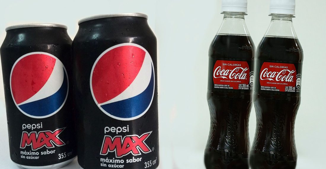 Pepsi Max y Coca-Cola