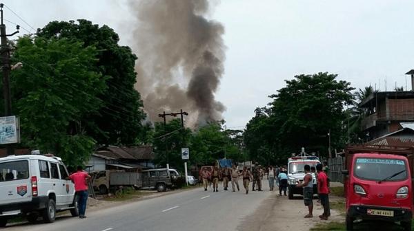 Tiroteo en mercado de la India