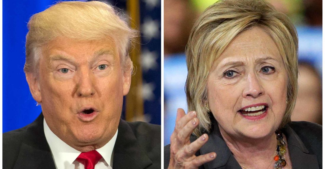 Trump y Clinton