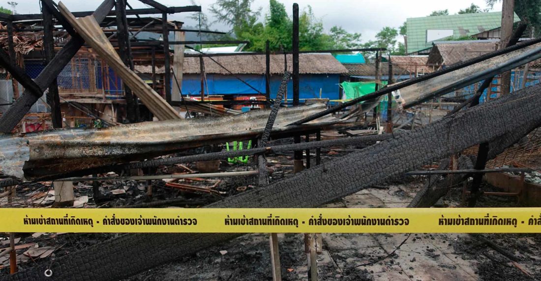 Explosiones en Tailandia
