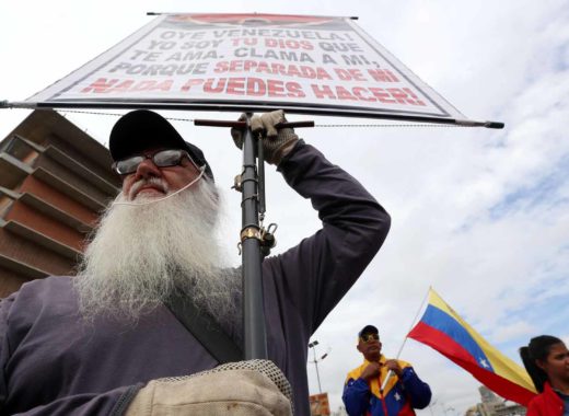 Chavismo se moviliza en Caracas