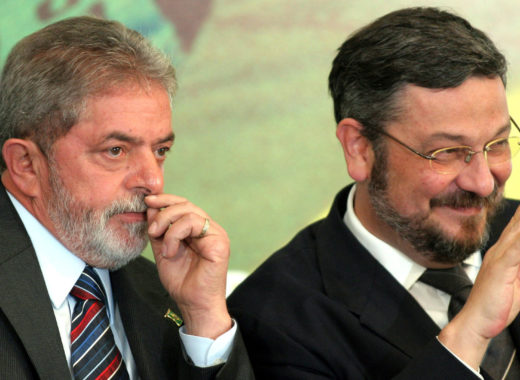 Antonio Palocci y Lula da Silva