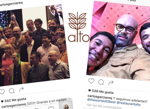 50 BEST LATIN AMERICA, CARLOS GARCIA, ALTO RESTAURANTE