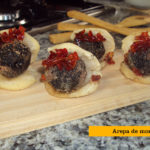 arepa de morcilla