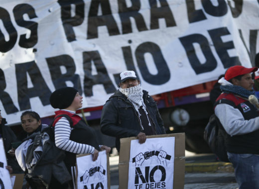 Marcha contra Macri
