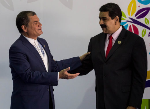Rafael Correa Nicolás Maduro