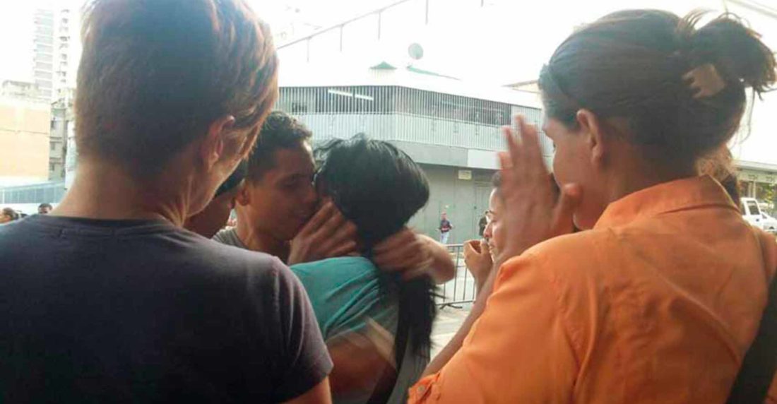 Liberación de detenidos el 1