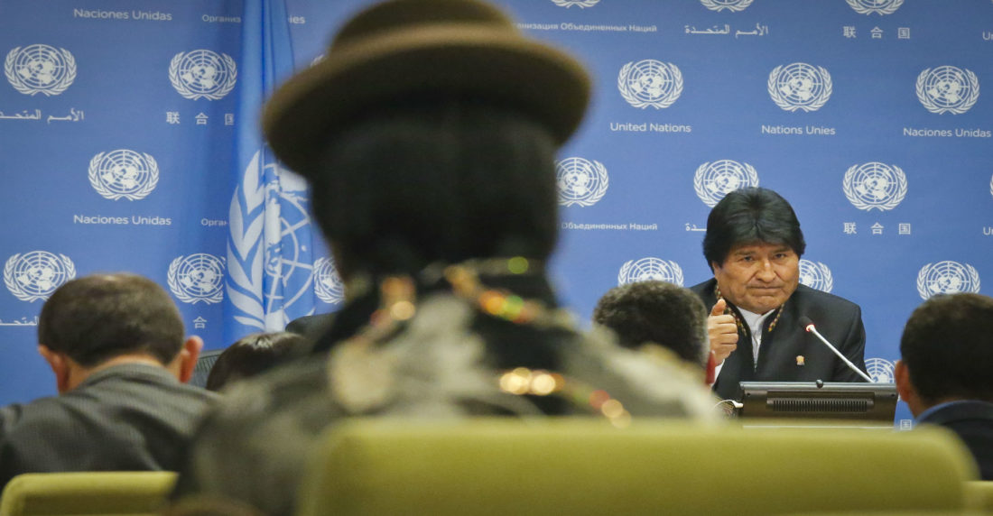 Evo Morales ONU