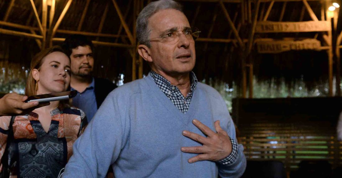 Álvaro Uribe RAÚL ARBOLEDA | AFP