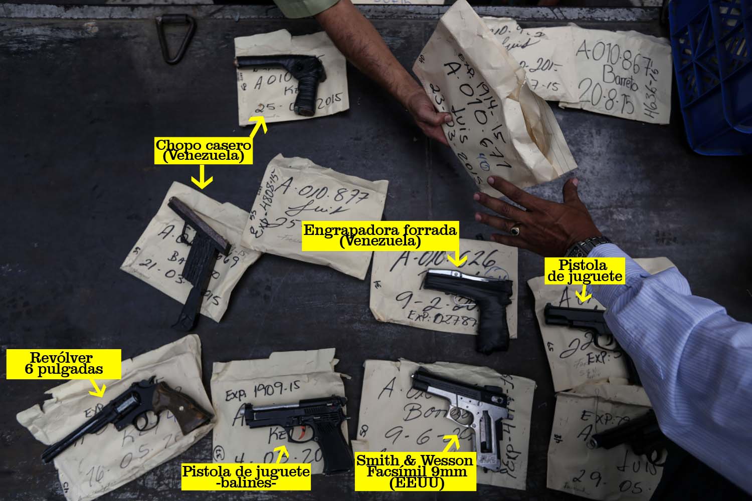 armas incautadas cristian hernández 11