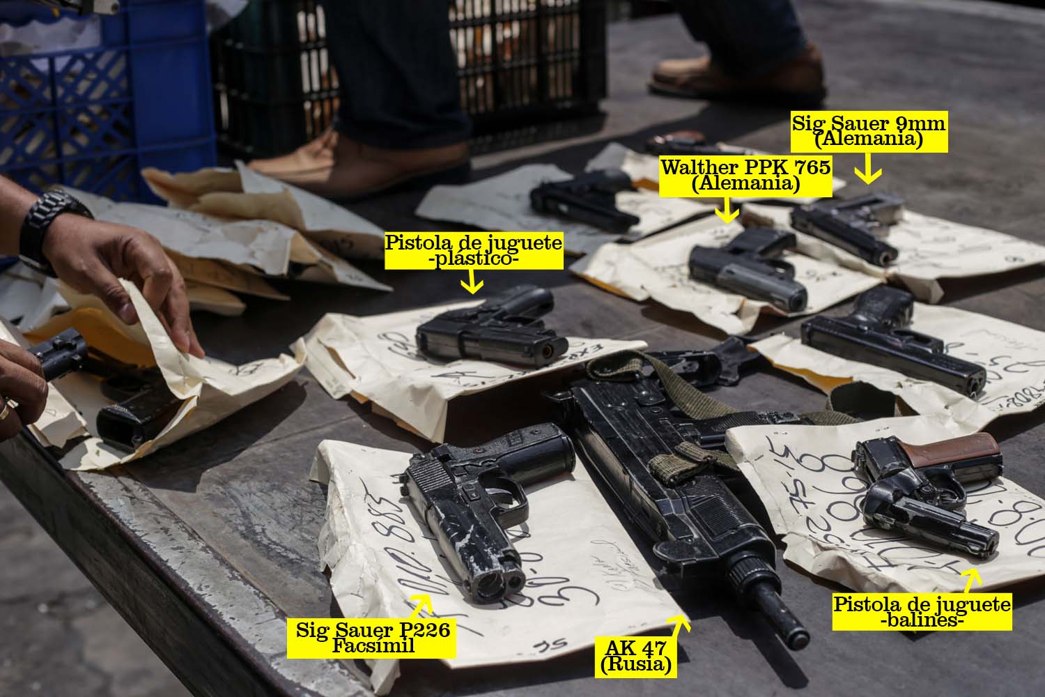 armas incautadas cristian hernández 12