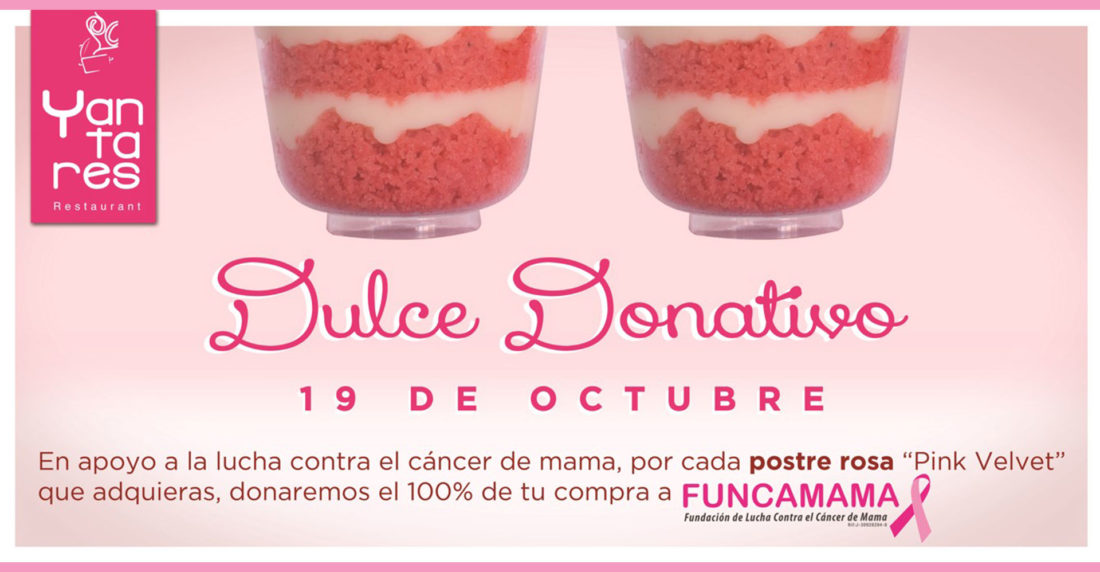 yantares restaurant, cancer de mama