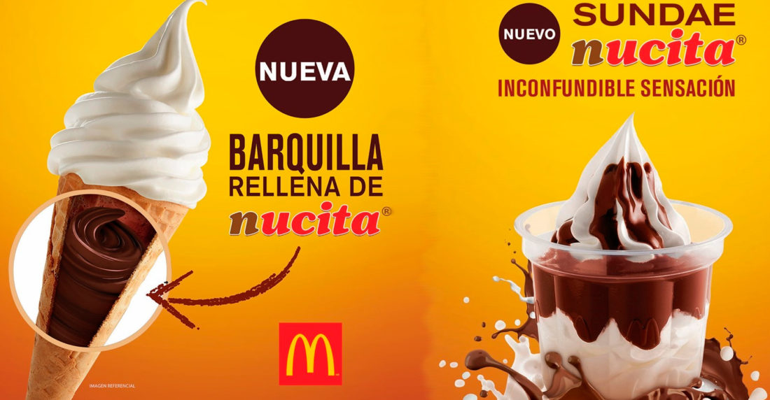 mcflurry, mcdonalds, sundae, nucita, pirulin