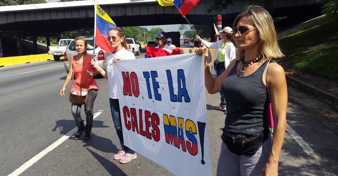 Protestaron por revocatorio