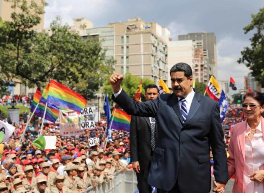 Nicolás Maduro y Cilia Flores