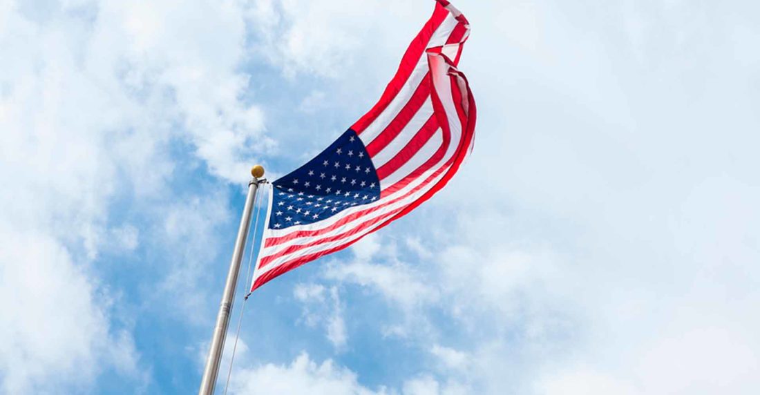 Bandera de Estados Unidos