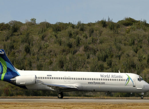 Avión World Atlantic-Laser