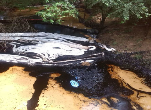 Derrame de petróleo en Anzoátegui 4
