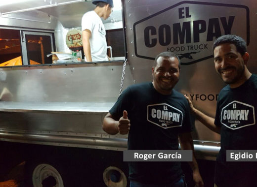 EL COMPAY, EGIDIO RODRÍGUEZ, FOOD TRUCK
