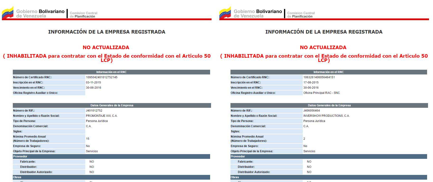 PROMONTAJE e invershow