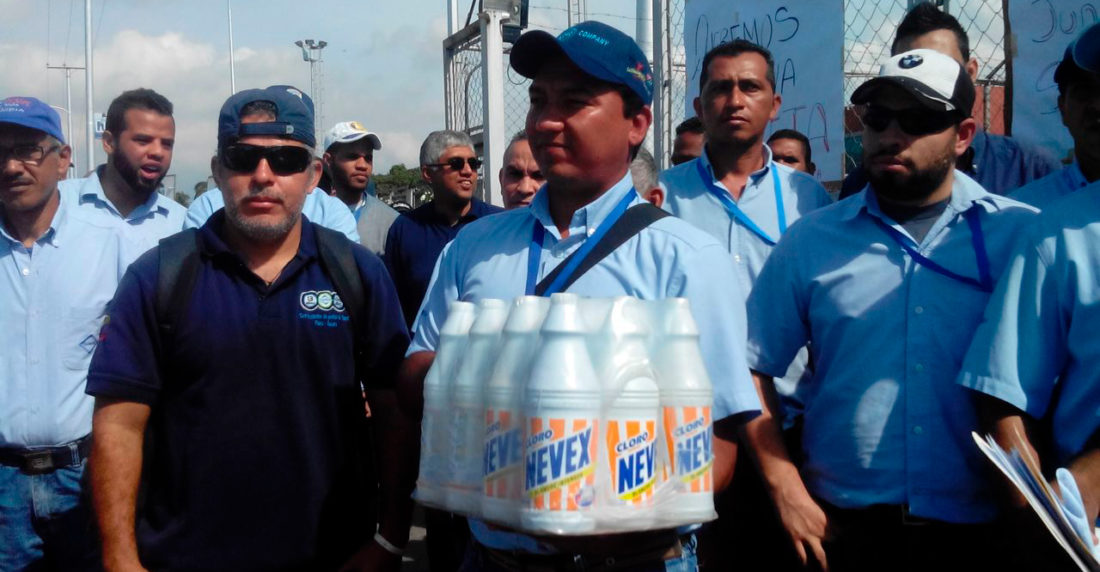 Protesta-trabajadores-Clorox